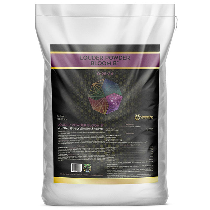 Cutting Edge Solutions Louder Powder Bloom B 0-25-24, 50 lb.