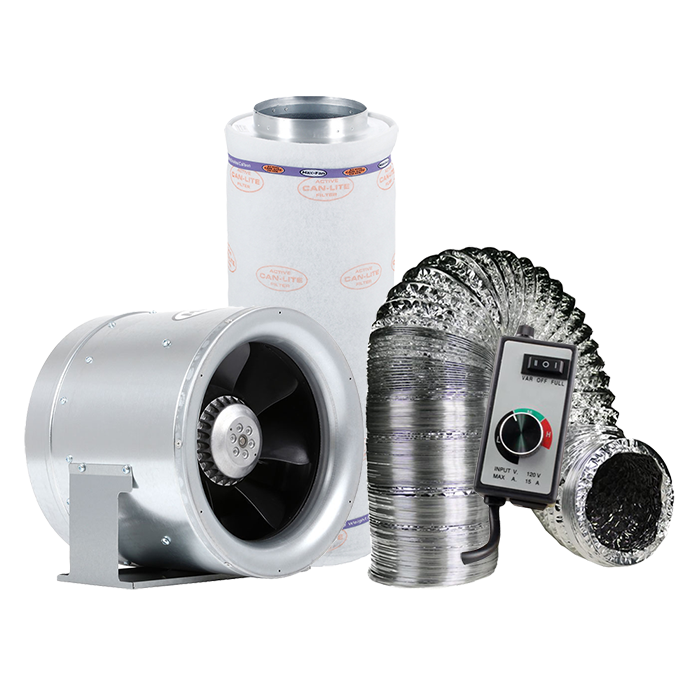 Can-Fan Can-Lite 10 Inch Carbon Filter Fan Exhaust Kit