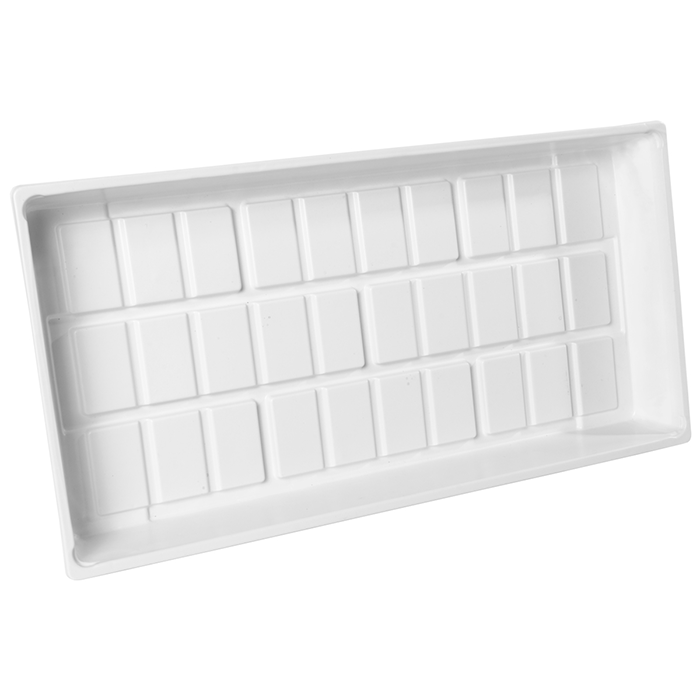 Hydrofarm Cut Kit Propagation Tray 11" x 21", White