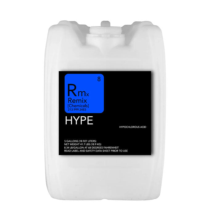 Remix Chem HYPE Hypochlorous Acid, 5 Gallon