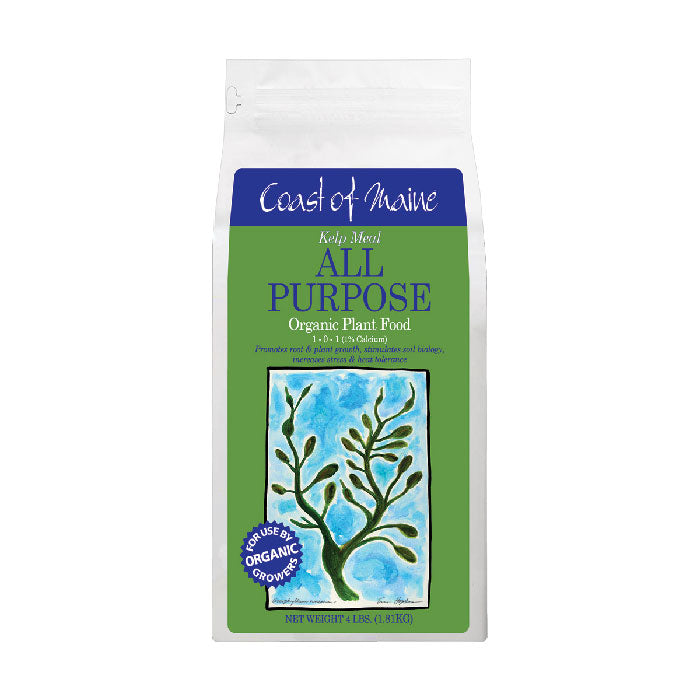 Coast of Maine Kelp Meal Organic Plant Food 1-0-1, 4 lbs