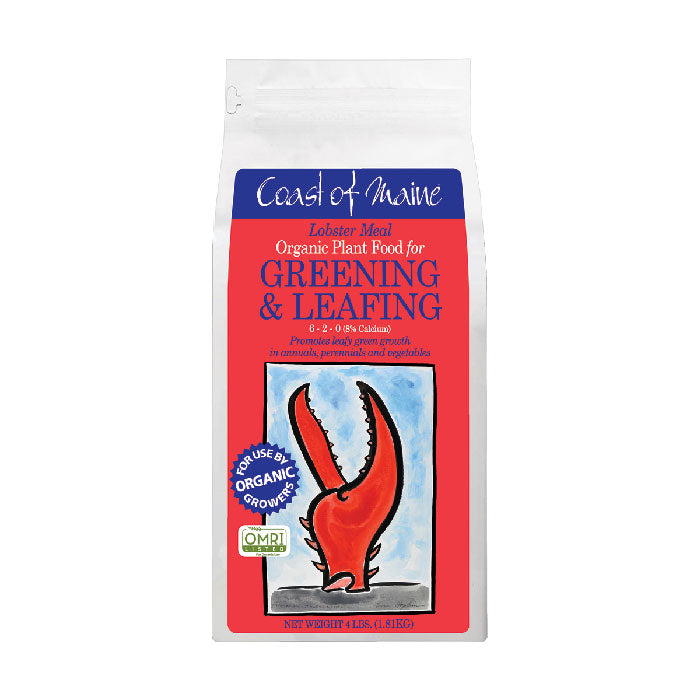 Coast of Maine Lobster Meal Organic Plant Food 6-2-0, 4 lbs