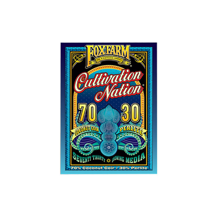 Fox Farm Cultivation Nation 70/30 Coconut Coir & Perlite, 2 cu. ft.