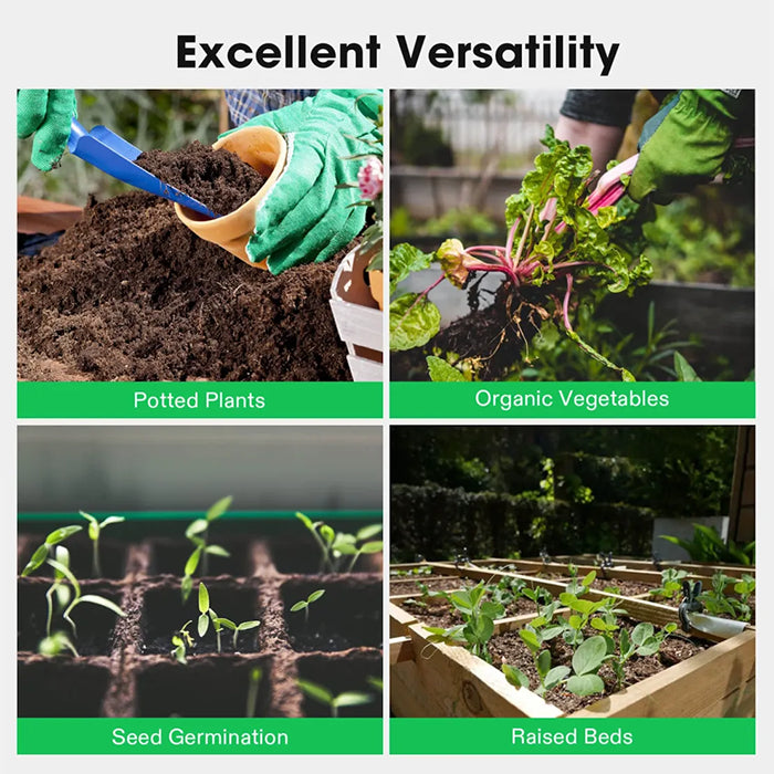 Vivosun Compressed Coco Coir Brick, Pack of 3