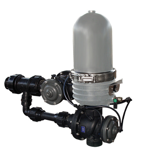 Netafim Low Flow Compact LP Disc-Kleen Filter, 2 Inch, 140 Mesh, DCL Solenoid (DFALPLF200-140DCL)