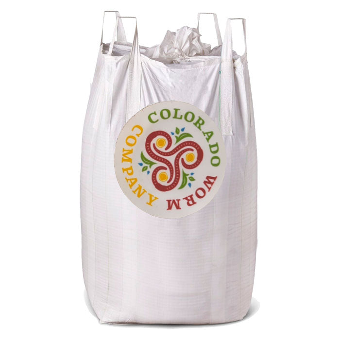Colorado Worm Company Vermicompost, 1 Yard Super Stack