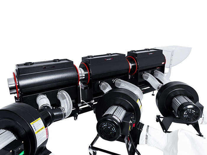 Centurion Pro Original/Silver Bullet Triple Rail System for 3 Trimmers