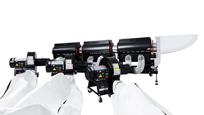 Centurion Pro Original/Silver Bullet Triple Rail System for 3 Trimmers