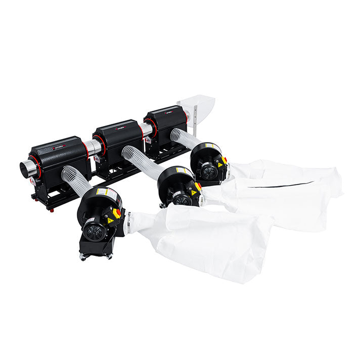 Centurion Pro Tabletop Triple Rail System for 3 Trimmers