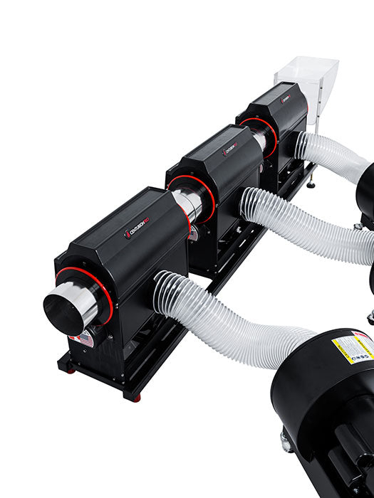 Centurion Pro Tabletop Triple Rail System for 3 Trimmers