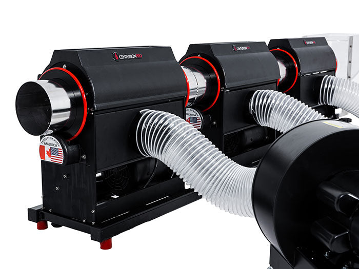 Centurion Pro Tabletop Triple Rail System for 3 Trimmers