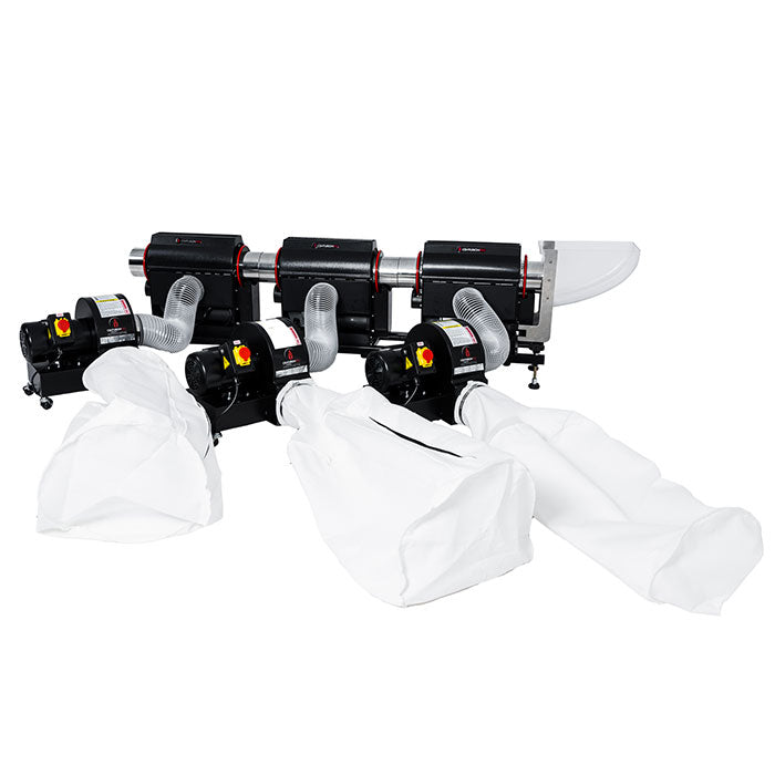 Centurion Pro Tabletop Triple Rail System for 3 Trimmers