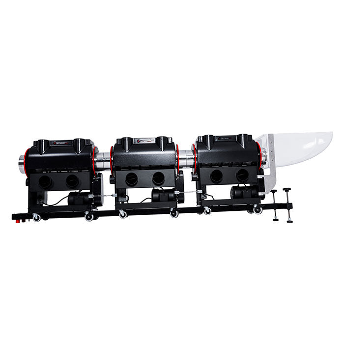 Centurion Pro Mini Triple Rail System for 3 Trimmers