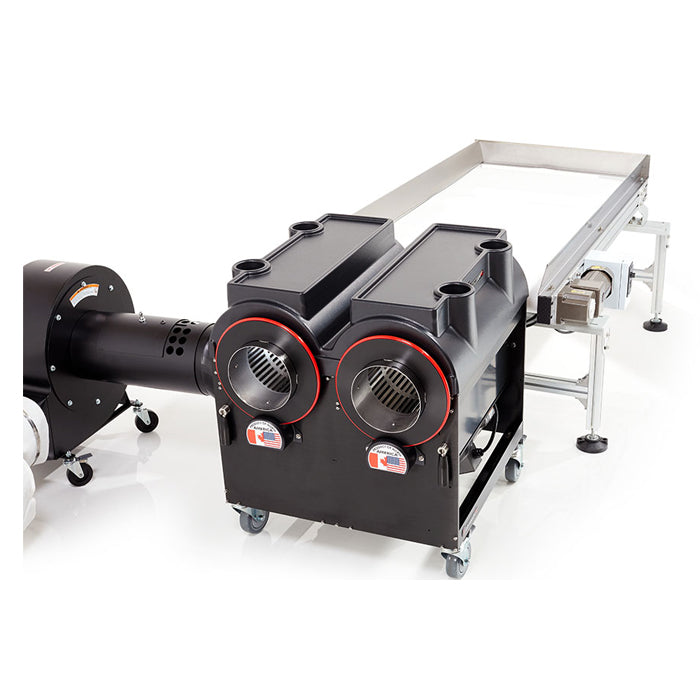 Centurion Pro Gladiator Trimming Machine with Dual-Purpose Hybrid Quantanium Tumblers