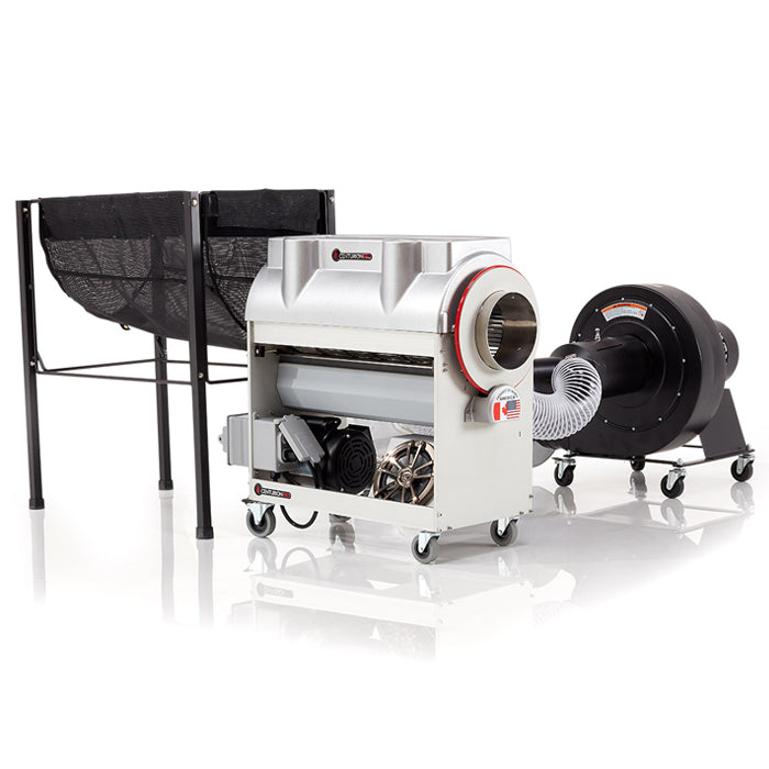 Centurion Pro Silver Bullet Trimming Machine with Variable Speed Control and Dual-Purpose Hybrid Electropolished Tumbler