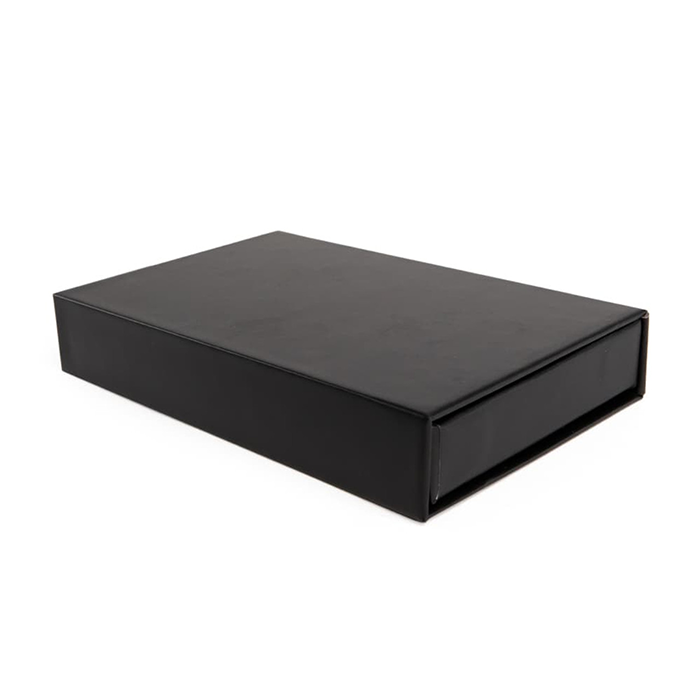 Custom Cones USA Child-Resistant Push Packs, Unbranded Black, Dividers for 5 109mm Pre-Rolls - Pack of 200