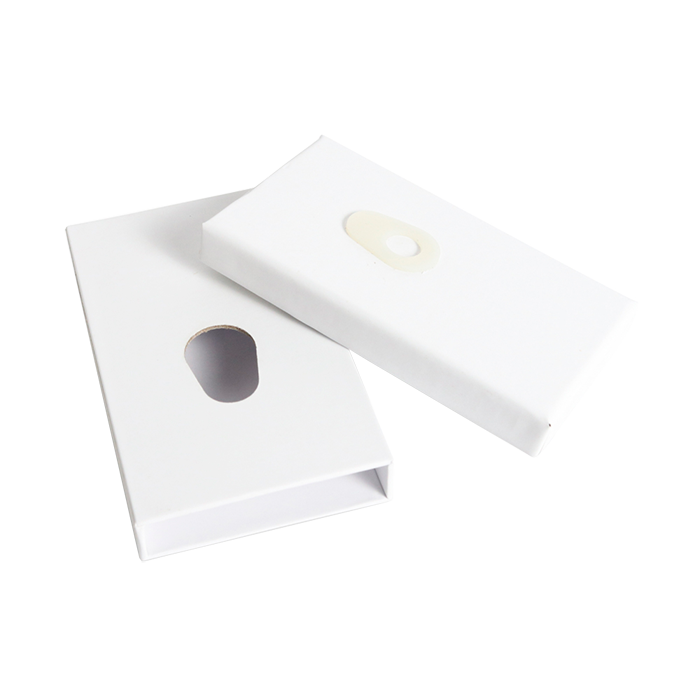 Custom Cones USA Child-Resistant Push Packs, Unbranded White, Dividers for 5 109mm Pre-Rolls - Pack of 200