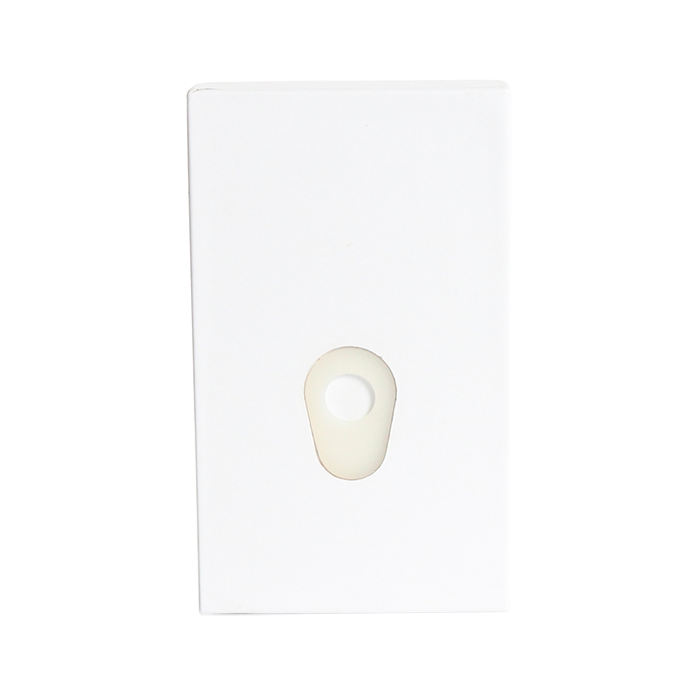 Custom Cones USA Child-Resistant Push Packs, Unbranded White, Dividers for 5 109mm Pre-Rolls - Pack of 200