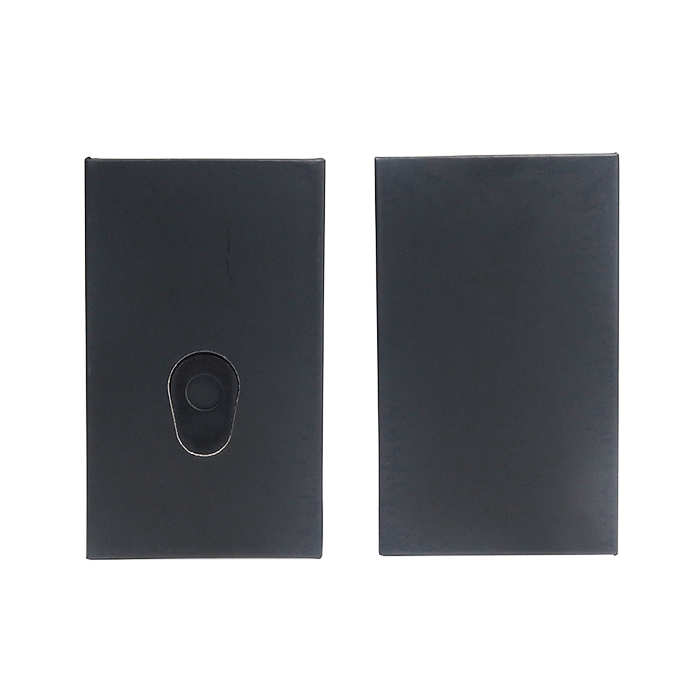 Custom Cones USA Child-Resistant Push Packs, Unbranded Black, Dividers for 5 98mm Pre-Rolls - Pack of 200