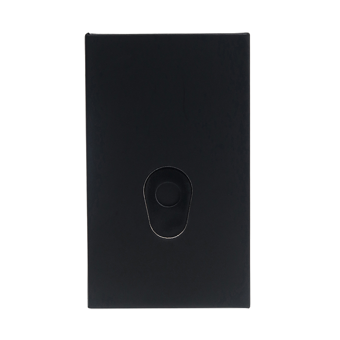 Custom Cones USA Child-Resistant Push Packs, Unbranded Black, No Dividers, 98mm - Pack of 200