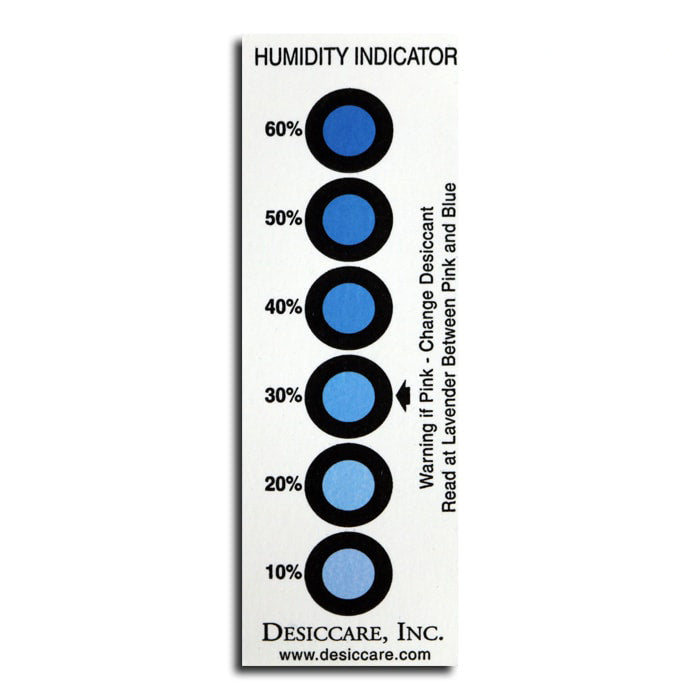 Integra Boost Humidity Indicating Cards, 10-60%, Pack of 10