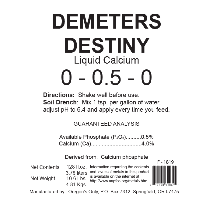 Nectar for the Gods Demeter's Destiny