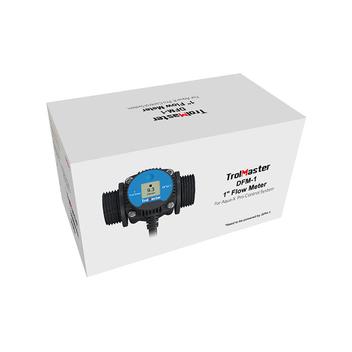TrolMaster Aqua-X Pro Digital Flow Meter, 1 Inch