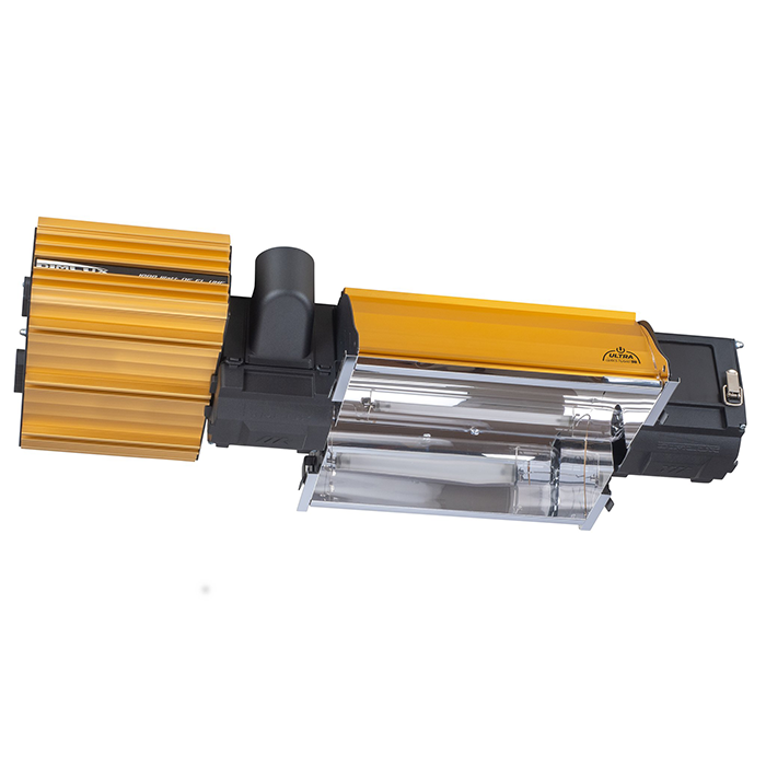 DimLux Expert Series MKII 1000 Watt Double Ended HPS/MH Grow Light Fixture with 2,000K Bulb, 240 Volt