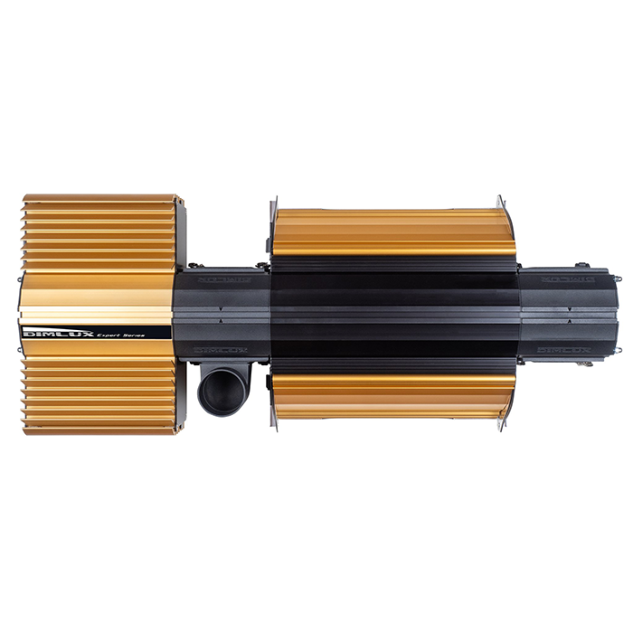 DimLux Expert Series MKII 1000 Watt Double Ended HPS/MH Grow Light Fixture with 2,000K Bulb, 277 Volt