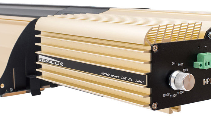 DimLux Expert Series Nanotube 1000 Watt Double Ended HPS/MH Grow Light with 2,000K Bulb, 230 Volt