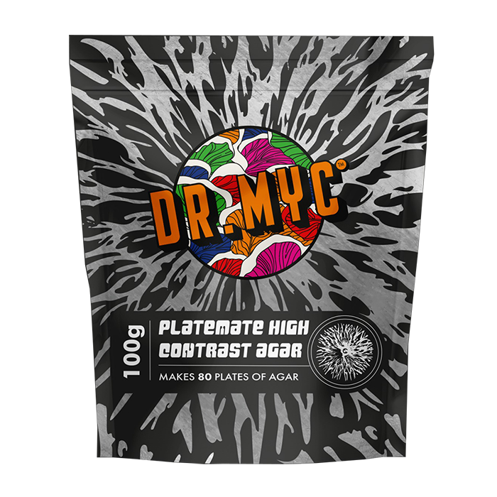 Dr. Myc PlateMate High Contrast Agar, 100 Grams