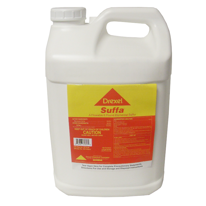 Drexel Suffa Liquid Sulfur Fungicide & Miticide, 2.5 Gallons