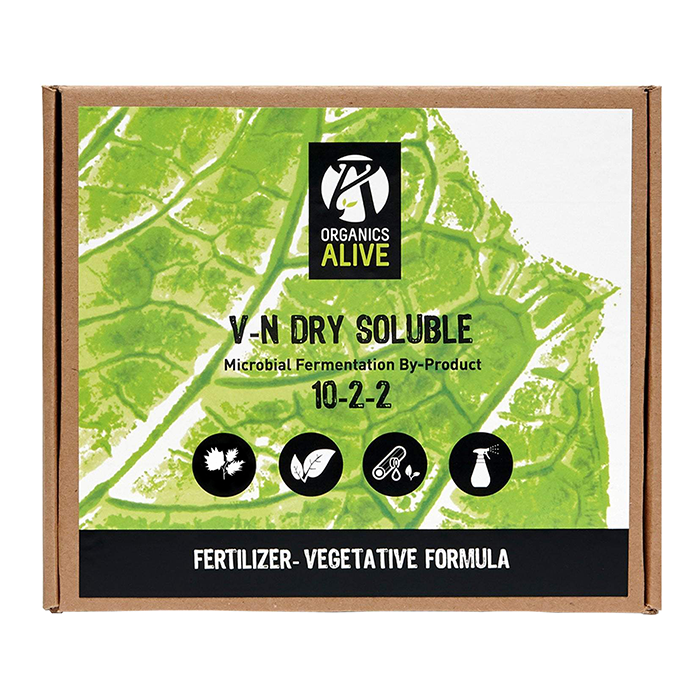 Organics Alive V-N Dry Soluble Veg 10-2-2, 1 lb.