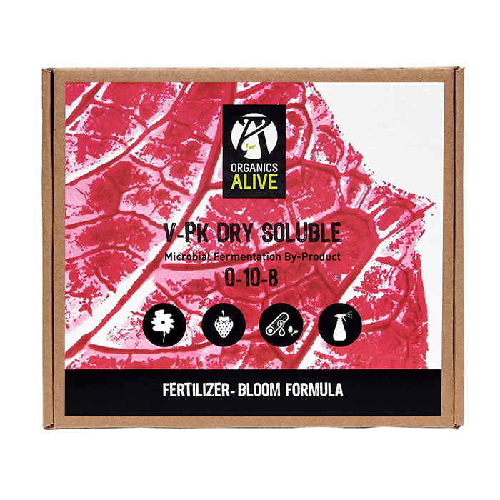 Organics Alive V-PK Dry Soluble Bloom 0-10-8