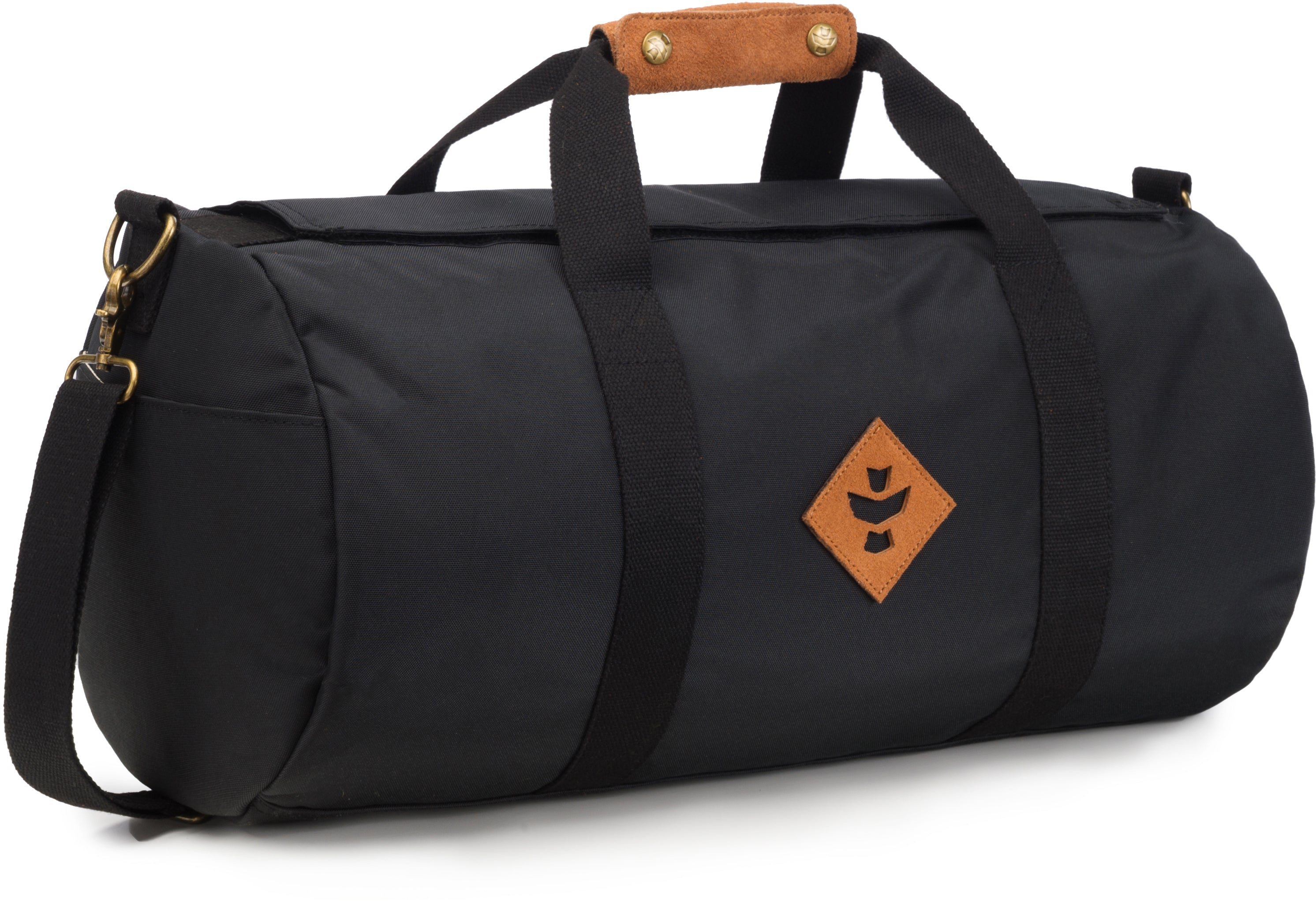 Revelry Supply The Overnighter Small Odor Absorbing Duffel, Black