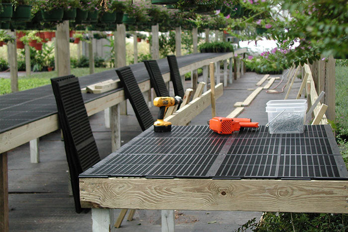 Dura-Bench Greenhouse Plastic Bench Tops