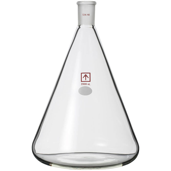 Across International 24/40 Heavy Wall 2L Erlenmeyer Shaped Filtering Flask