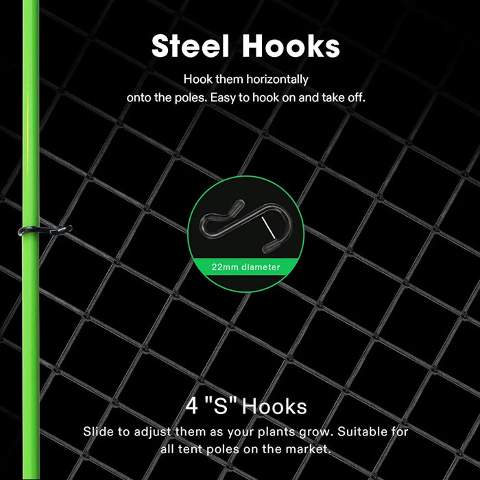 Vivosun Elastic Trellis Netting, 4' x 4'