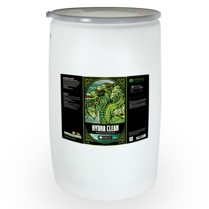 Emerald Harvest Hydra Clear Multi-Enzyme Line Cleaner, 55 Gallon