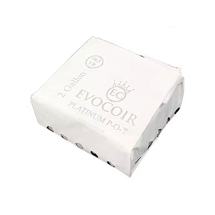 Evocoir Platinum 70/30 Treated Coco Blend Open Top Plastic Grow Bag