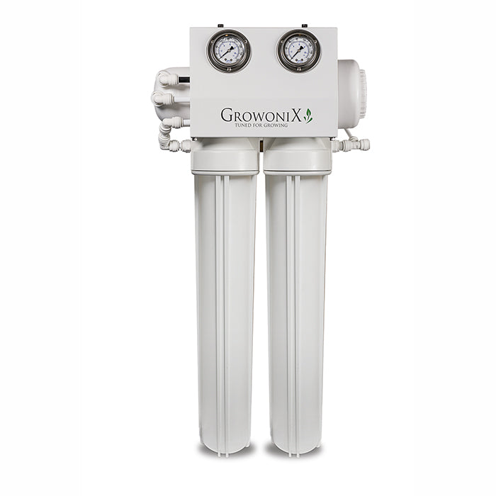 GrowoniX EX800-HF - 870 GPD Reverse Osmosis Filtration System with Tall Filters
