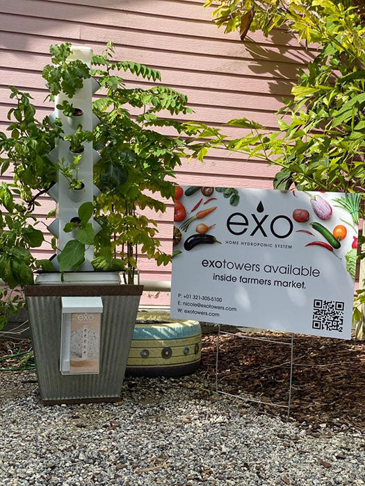 ExoTower 24 Plant Hydroponic Garden Tower