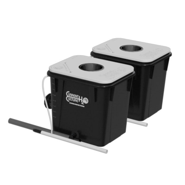 Current Culture 2-Site Multi-Mod Expansion Kit for Under Current with Four-Site Lids (4 x 5.5" Net Pots)