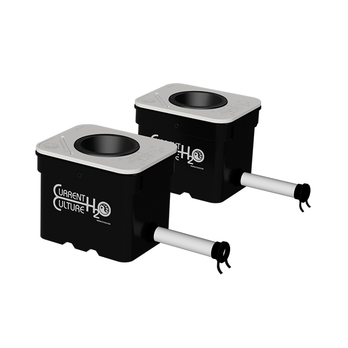 Current Culture 2-Site Multi-Mod Expansion Kit for Under Current XL with One-Site Lids (1 x 5.5" Net Pot)