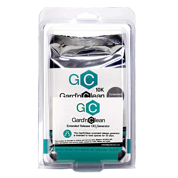 GardnClean Extended Release Chlorine Dioxide (ClO2) Deodorizer & Cleaner - 10,000 cu. ft.