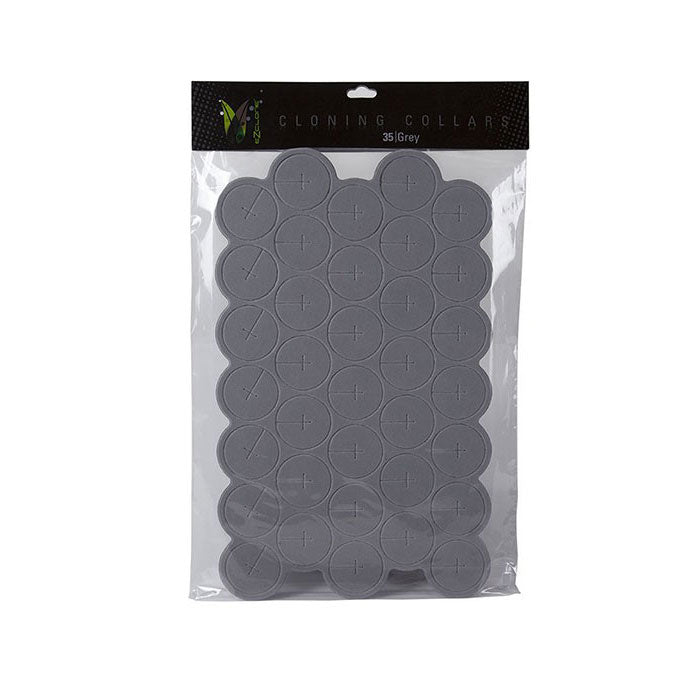 EZ Clone Grey Cloning Collars, Pack of 35
