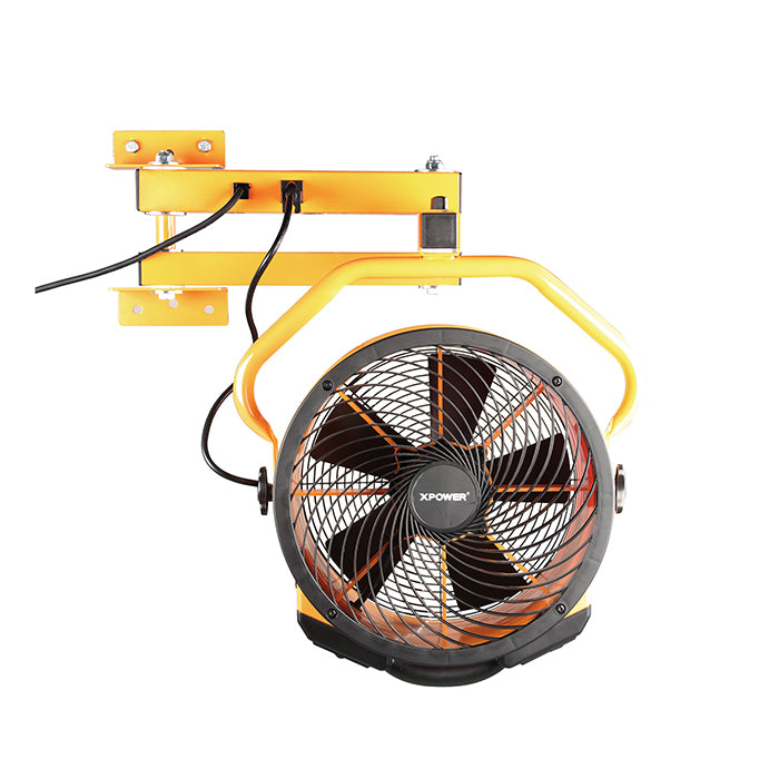 XPOWER FA-300K Wall Mount Warehouse Cooling Fan Kit, 2100 CFM