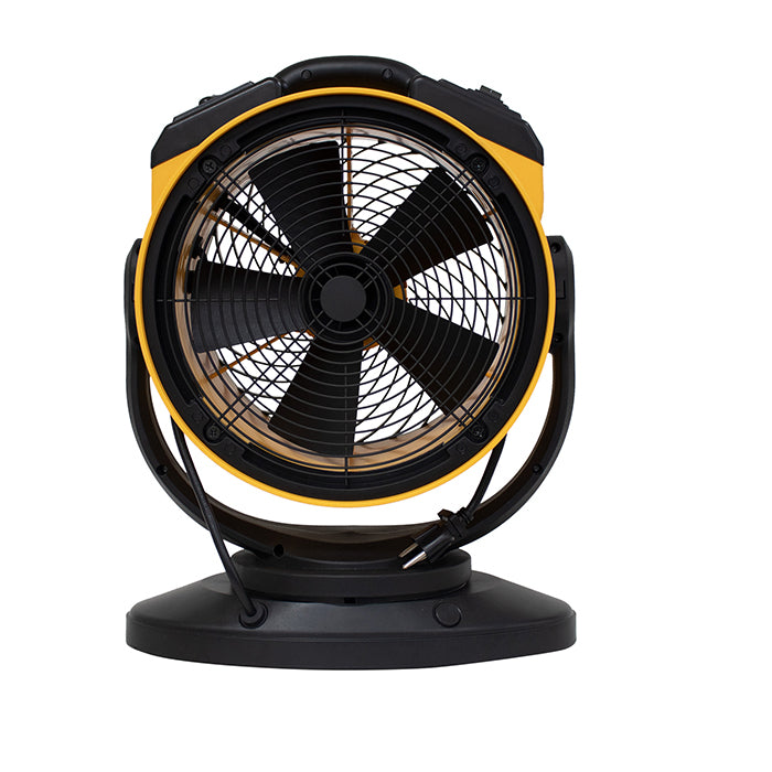XPOWER FC-100S Oscillating Pro Air Circulator Utility Fan, 11 Inch