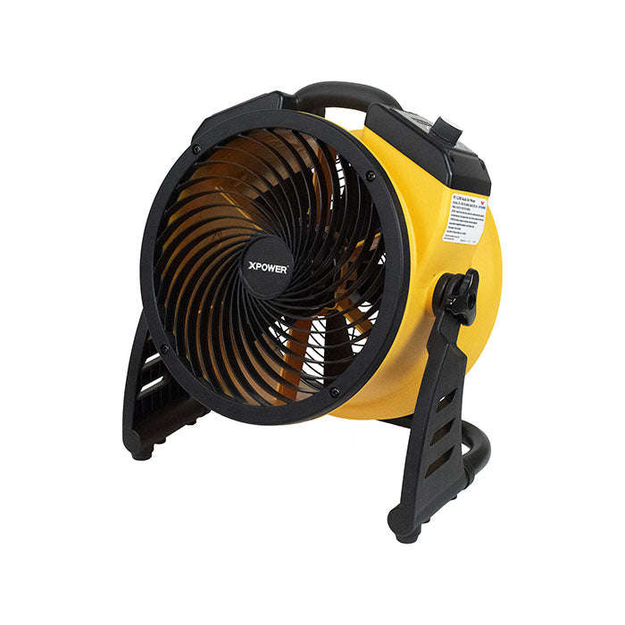 XPOWER FC-125B Rechargeable Cordless Fan, 900 CFM