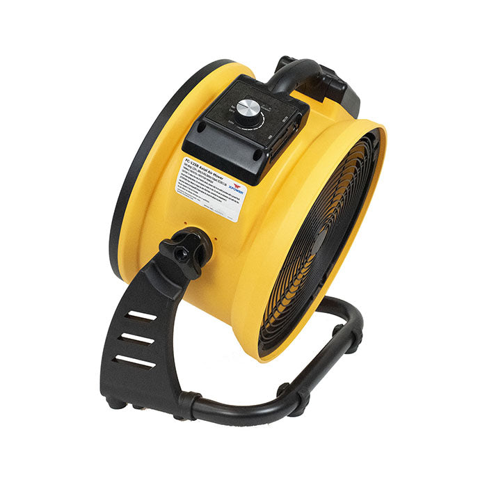 XPOWER FC-125B Rechargeable Cordless Fan, 900 CFM